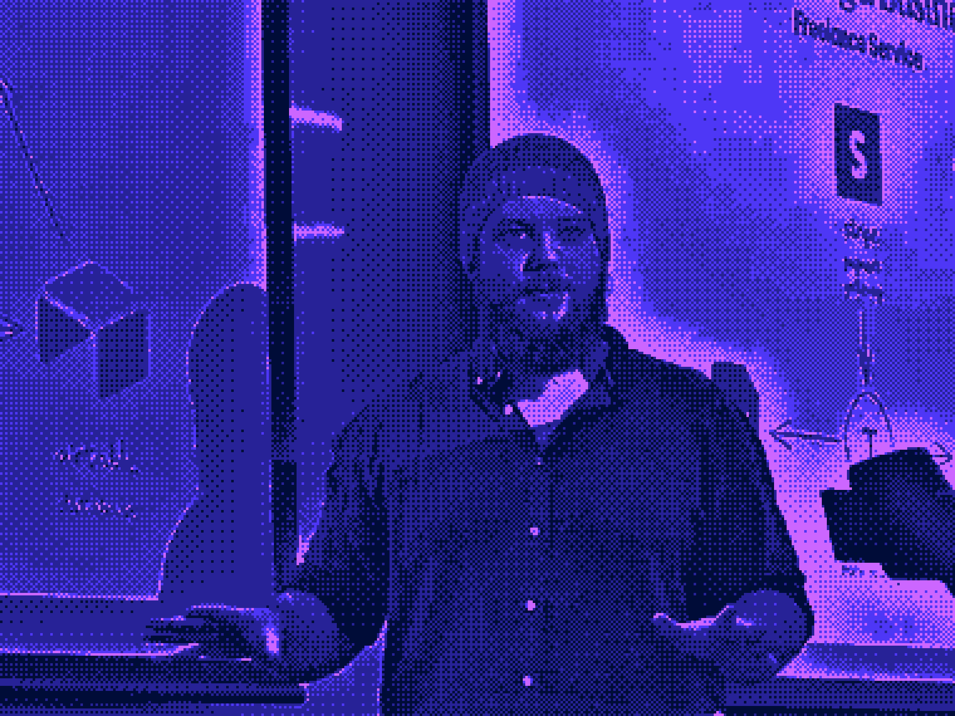 Dan Ferg presenting a workshop on designing a business with no-code tools