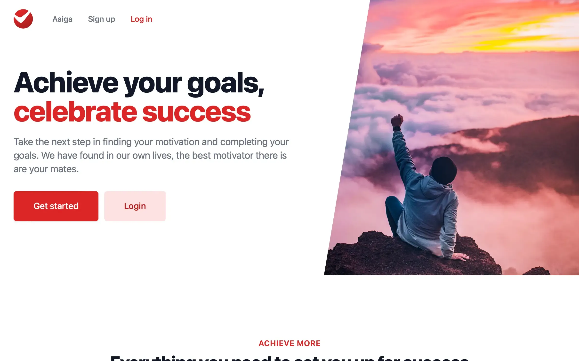Mates Motivate product interface screenshot