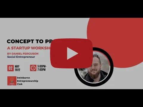 Watch Dan Ferguson's Concept to Production workshop